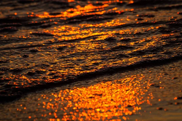 Meeresküste Bei Sonnenuntergang — Stockfoto