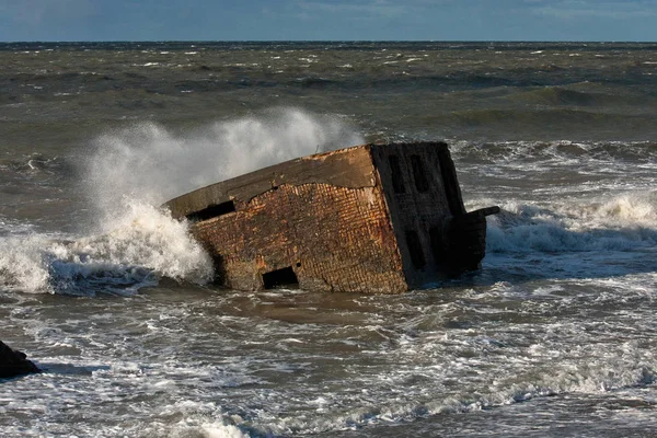 Waves Baltic Sea Coast — Stock Photo, Image