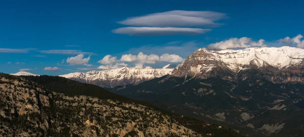 Повітряний Вид Гірський Пейзаж — стокове фото