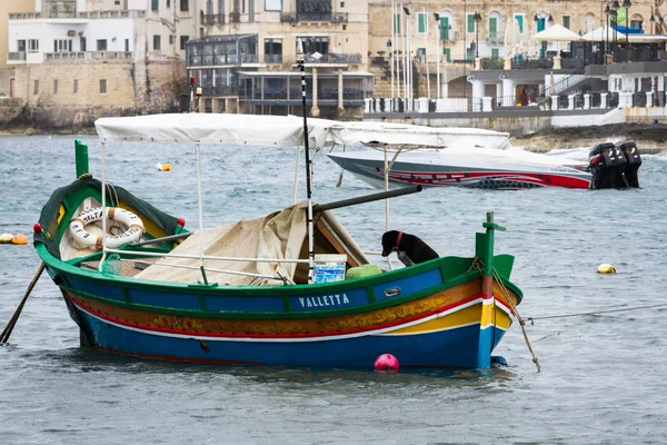 Harbor Boats Malta Island — 스톡 사진