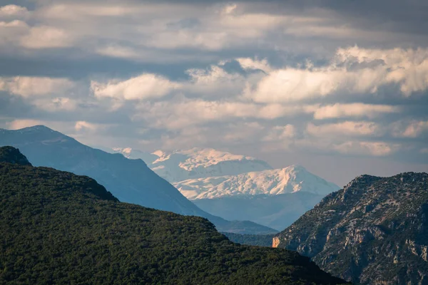 Aerial View Mountain Landscape — Stock Photo, Image