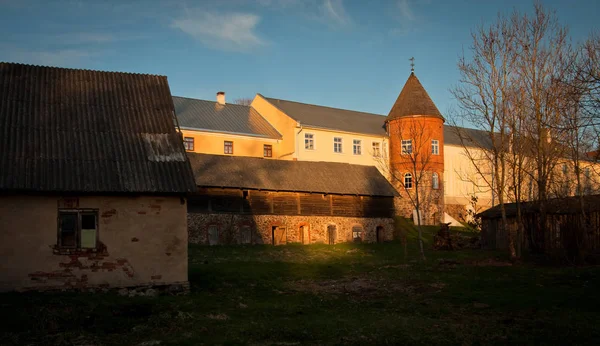 Gamla Slottet Vintern Dag — Stockfoto