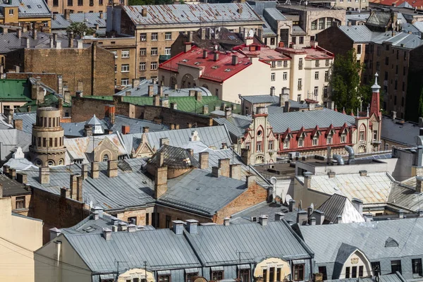 Luftaufnahme Der Modernen Europäischen Stadt — Stockfoto