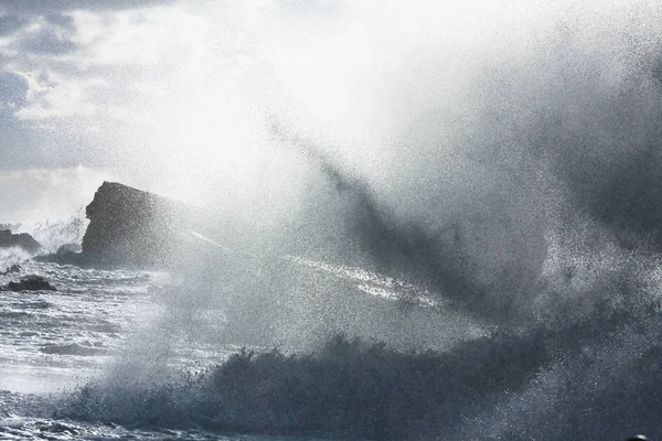 Olas Costa Del Mar Báltico — Foto de Stock