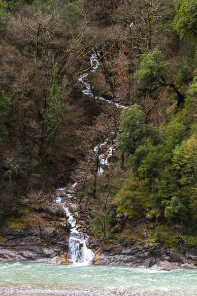 Fiumi Grecia Montagne Parco Nazionale — Foto Stock