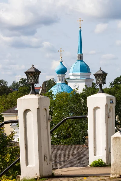 Orthodoxe Kerk Europese Stad — Stockfoto