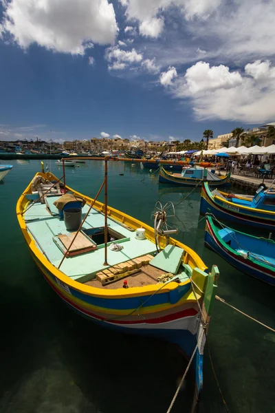 Boats Sea Harbor Malta — 스톡 사진