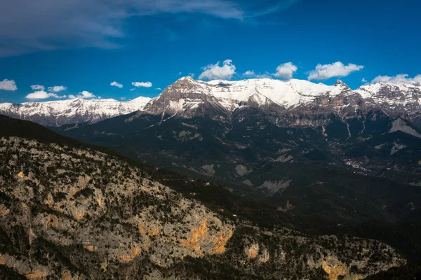 Luchtfoto Van Het Berglandschap — Stockfoto