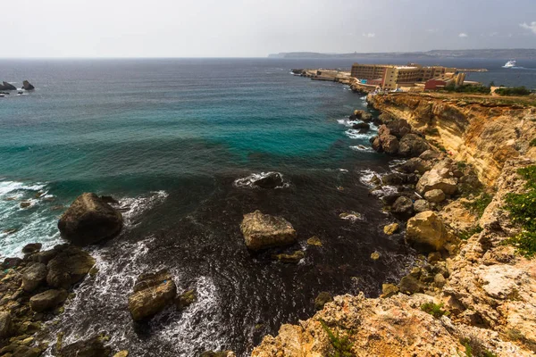 Sea Coast Malta Island — 스톡 사진