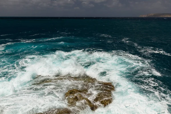 Costa Marítima Ilha Malta — Fotografia de Stock