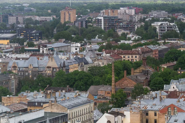 Luftaufnahme Der Modernen Europäischen Stadt — Stockfoto