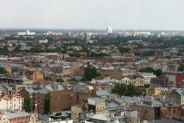 Luftaufnahme Der Modernen Europäischen Stadt — Stockfoto