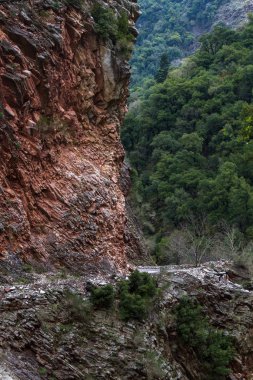 Yunanistan 'daki dağ yolları, Epirus, Tzoumerka.