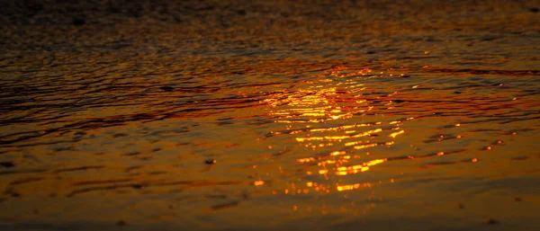 Meeresküste Bei Sonnenuntergang — Stockfoto