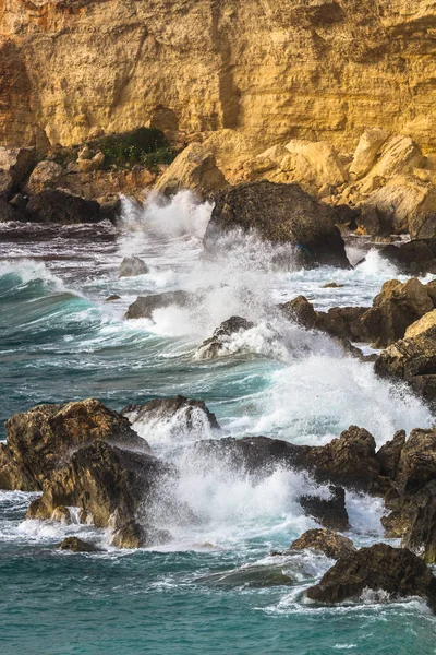 Морское Побережье Острова Мальта — стоковое фото