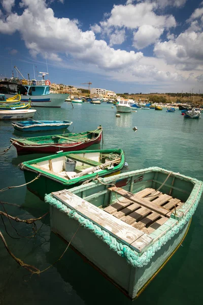 Boats Sea Harbor Malta — 스톡 사진