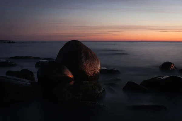 Gün Batımında Baltık Kıyıları — Stok fotoğraf