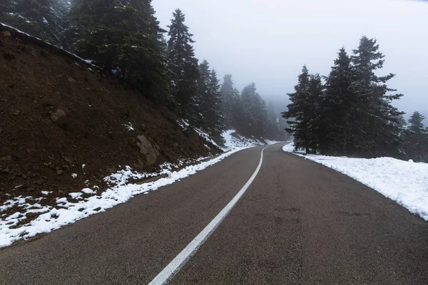 Wegen Griekse Bergen — Stockfoto