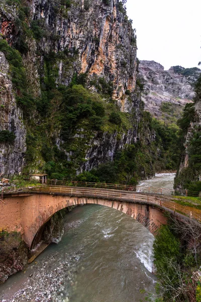 Ríos Grecia Montañas Parque Nacional —  Fotos de Stock