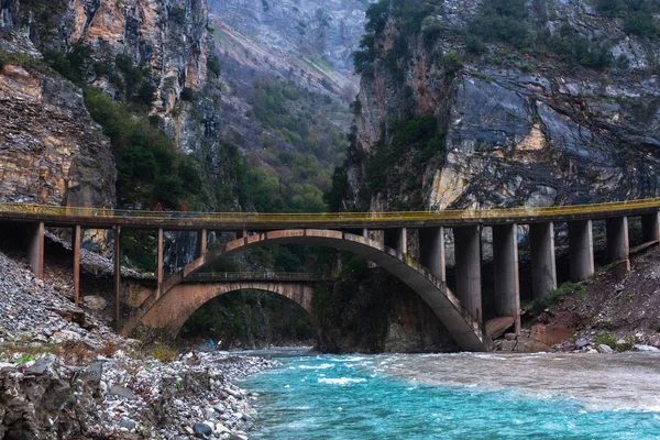 Мосты Греции Эпира Цумерки — стоковое фото