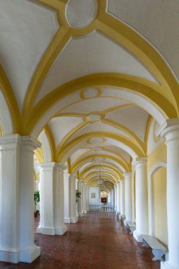 interior in the church of the state