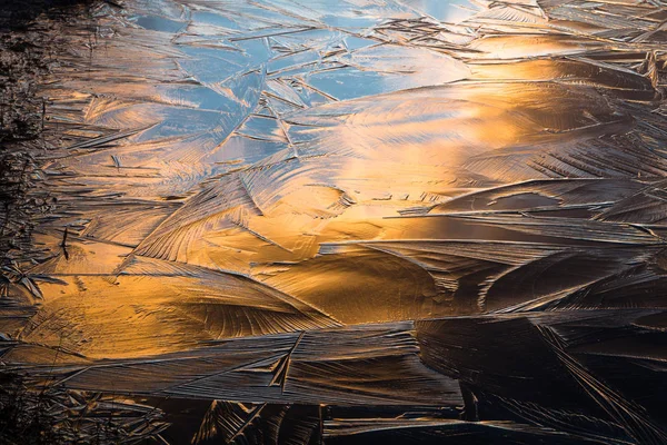 Boglake Invierno Con Nubes Hielo —  Fotos de Stock