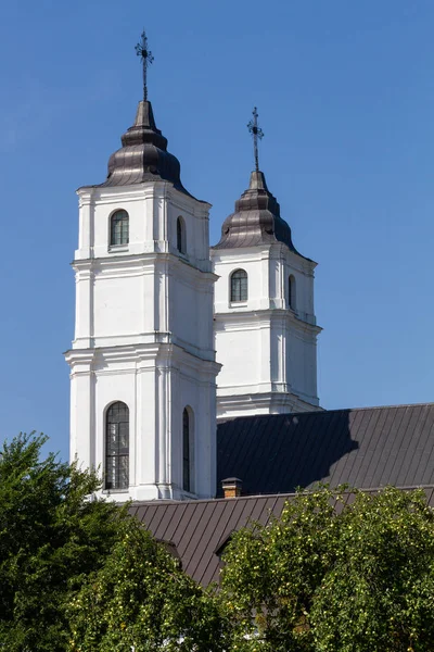 Стара Православна Церква Фоні Блакитного Неба — стокове фото