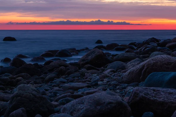 Alba Sulla Spiaggia Tramonto — Foto Stock