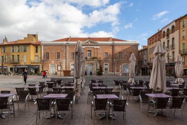 Beautiful european city at daytime