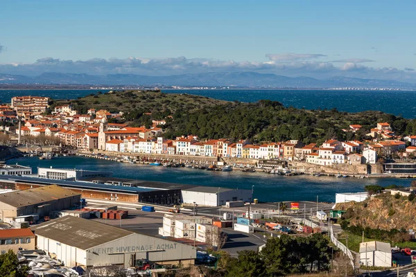 Mediterranean European City Sea Coast — Stock Photo, Image