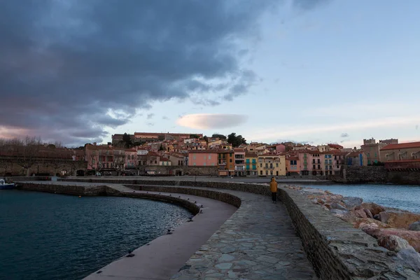 Old European City Sea Coast — Stock Photo, Image