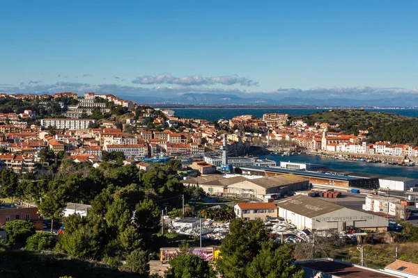 Mediterranean European City Sea Coast — Stock Photo, Image