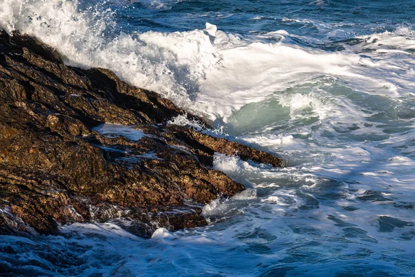 Méditerranée Côte Mer Rocheuse — Photo