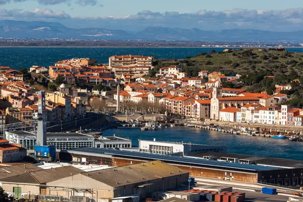 Mediterranean European City Sea Coast — Stock Photo, Image