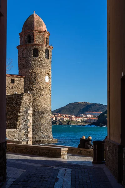 Brick Castle Sea Coast — Stock Photo, Image