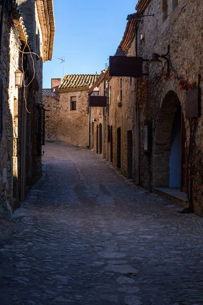 Old European City Brick Buildings — ストック写真