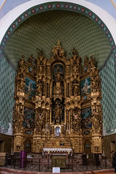 Inredning Vackra Gamla Kristna Kyrkan — Stockfoto