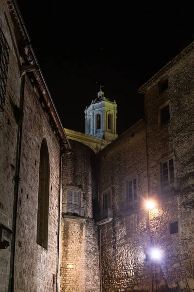 Vieja Ciudad Europea Por Noche — Foto de Stock