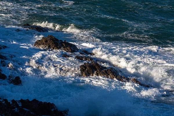 地中海的岩石海岸 — 图库照片