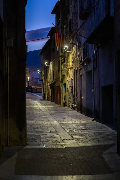 Old European City Evening Time — Stock Photo, Image