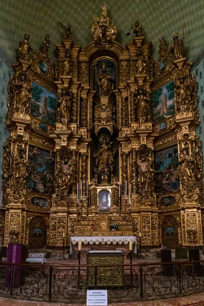 Inredning Vackra Gamla Kristna Kyrkan — Stockfoto