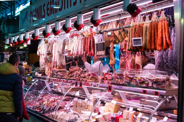 2019年1月10日 スペイン 欧州食品市場 — ストック写真