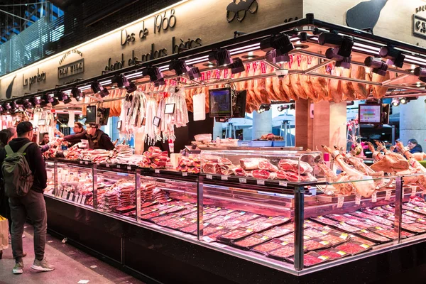 Stycznia 2019 Hiszpania Europejski Rynek Żywności — Zdjęcie stockowe