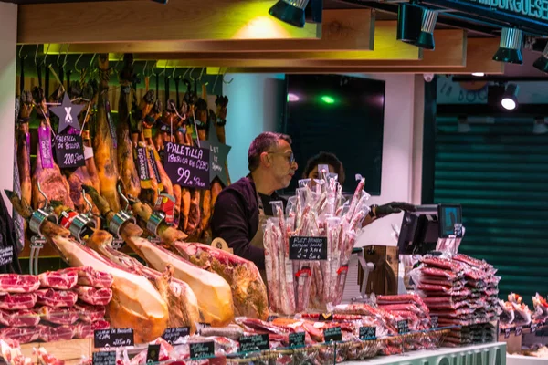 Janeiro 2019 Espanha Mercado Alimentar Europeu — Fotografia de Stock