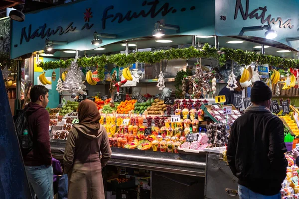 2019年1月10日 スペイン 欧州食品市場 — ストック写真