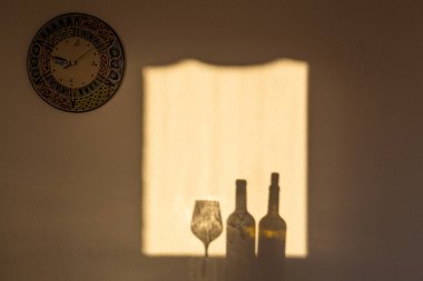 Interior of comfortable sunny room