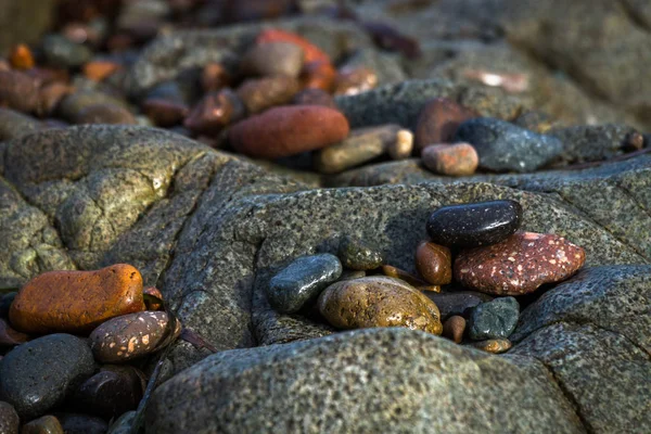 Piedra Rocosa Costa Del Mar — Foto de Stock