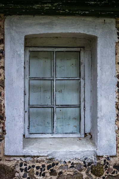 Вікно Старої Цегляної Будівлі — стокове фото
