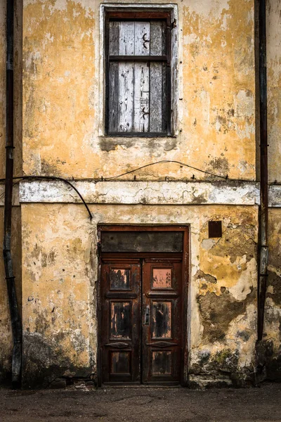 Velho Edifício Pedra Abandonada — Fotografia de Stock