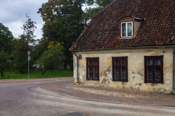 Altbau Kleiner Stadt — Stockfoto